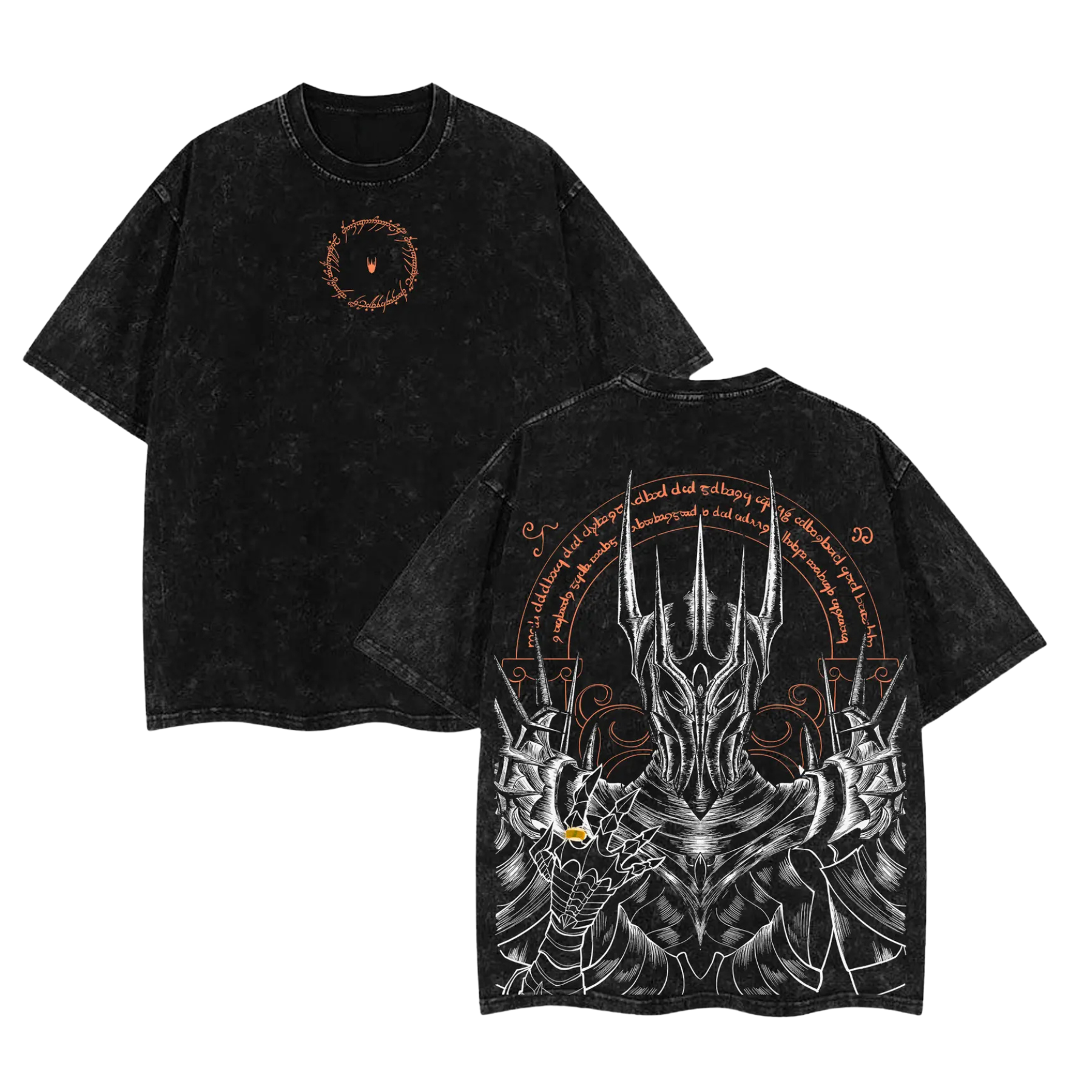 Lord Sauron Vintage T-Shirt – Retro Lord of the Rings Graphic Tee for Movie Fans & Streetwear Lovers